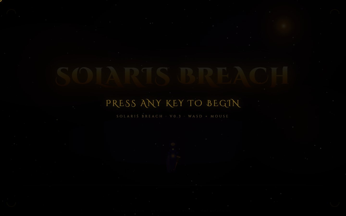 Solaris Breach, a boss rush game set in a dying star system with the tagline the sun remembers what you've done, built by ATT Agency.